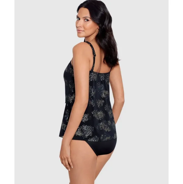 Buy Iridium Mirage Loose Fit Slimming Underwired Tankini Top