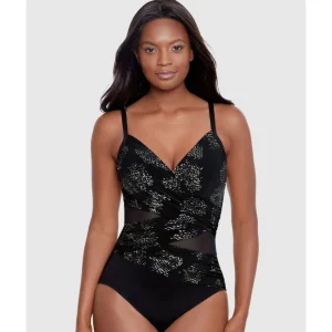 Buy Iridium Mystique V Neck Underwired Shaping Swimsuit