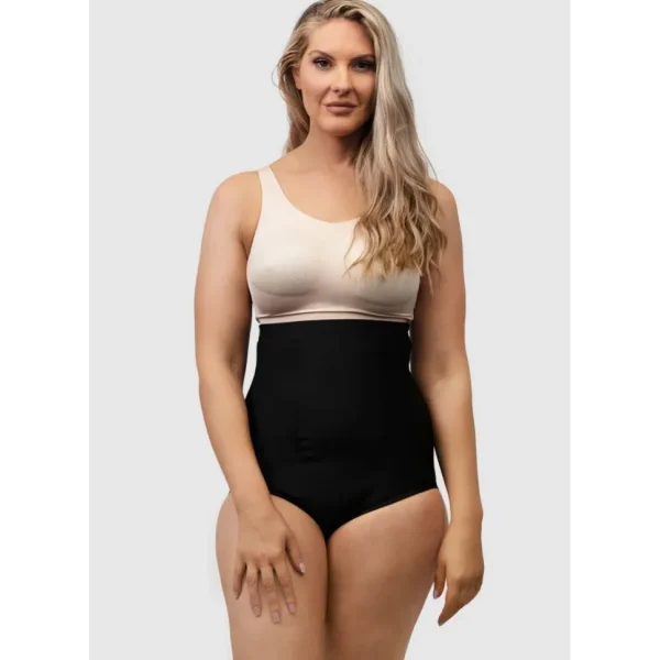 Buy Just Enough Plus Size Ultra High Waist Shaping Brief-Black