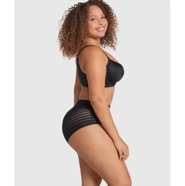 Buy Lace Stripe Undetectable Seamless Shaping Brief