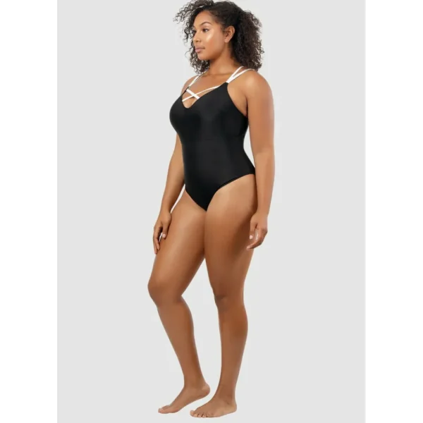 Buy Lauren Wirefree Low Back One Piece Swimsuit