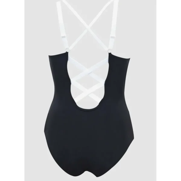 Buy Lauren Wirefree Low Back One Piece Swimsuit