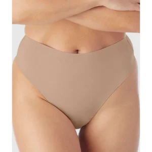 Buy Light Shaping High Waist Everyday Shapewear Thong-Stucco