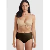 Buy Light Shaping High Waist Everyday Shapewear Brief-Black/Warm Beige (Pack of 2)