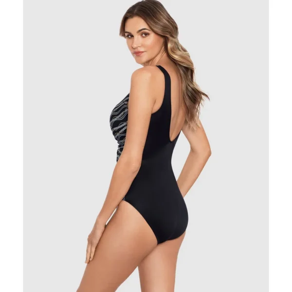 Buy Linked In Charmer V Neck Tummy Control Swimsuit