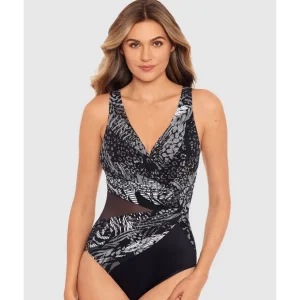 Buy Lux Lynx Circe Knot Detail Shaping Swimsuit