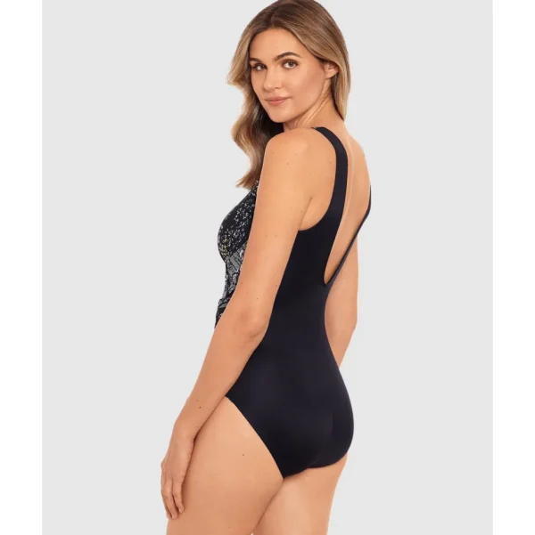 Buy Lux Lynx Circe Knot Detail Shaping Swimsuit