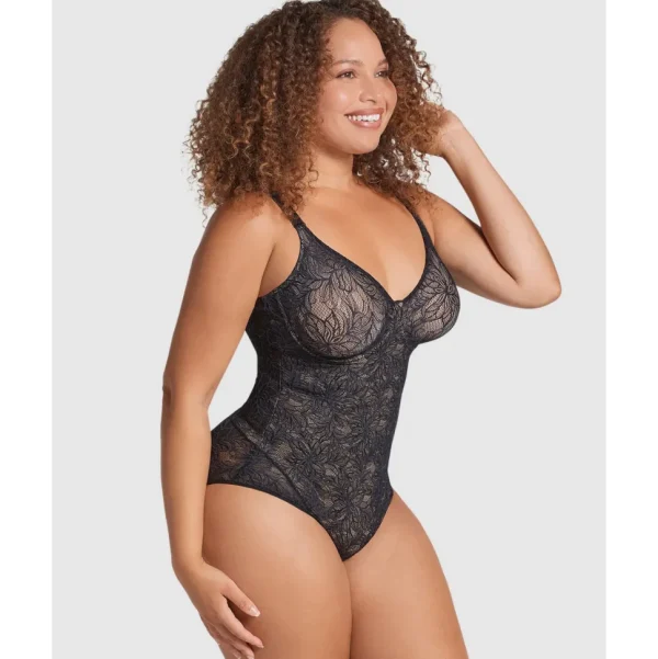 Buy Medium Control Underwired Lace Shapewear Bodysuit