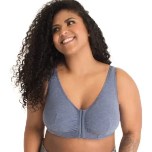 Buy Meryl Front Close Cotton Plus Size Lounge & Sleep Bra