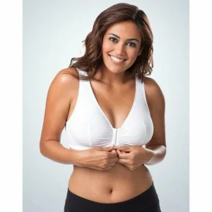 Buy Meryl Front Close Cotton Plus Size Lounge & Sleep Bra