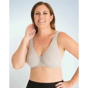 Buy Meryl Front Closure Cotton Plus Size Lounge & Sleep Bra