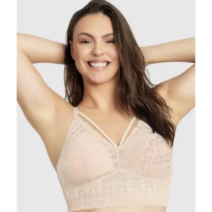 Buy Mia Wireless Longline Lace Bralette