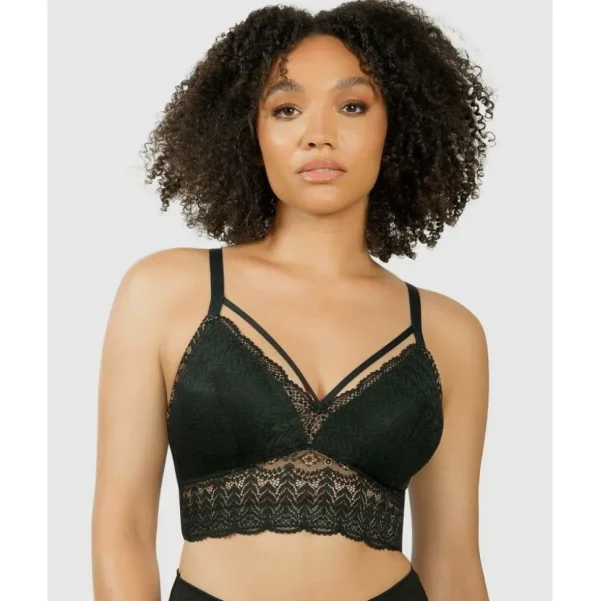 Buy Mia Wireless Longline Lace Bralette