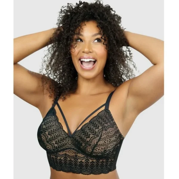 Buy Mia Wireless Longline Lace Bralette