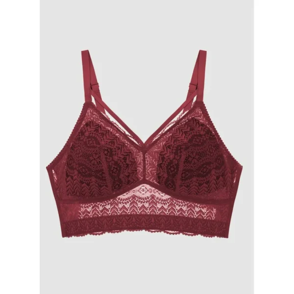 Buy Mia Wireless Longline Lace Bralette