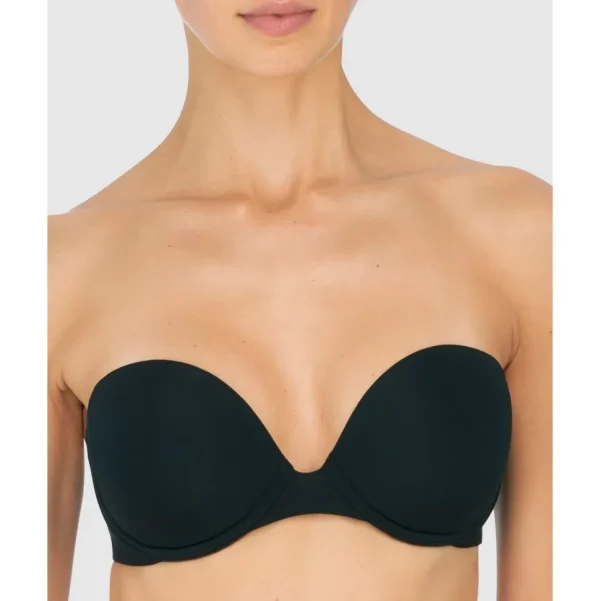 Buy Minimal Lightly-Padded Convertible-to-Strapless Bra Black