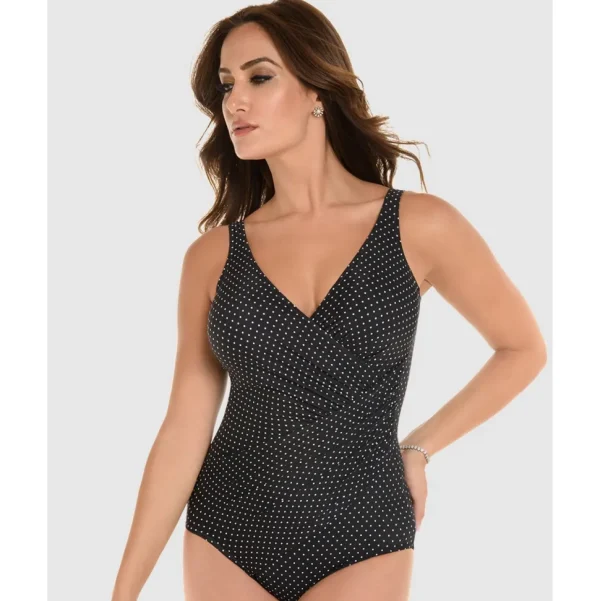 Buy Miraclesuit Pin Point Oceanus Underwired Shaping Swimsuit