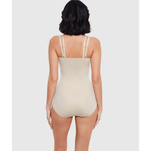 Buy Modern Miracle Lycra FitSense Cupless Body Shaper-Warm Beige