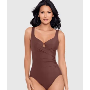 Buy Must Haves Escape Underwired Shaping Swimsuit-Tamarind