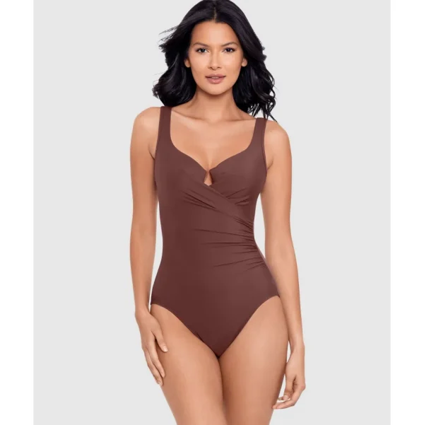 Buy Must Haves Escape Underwired Shaping Swimsuit-Tamarind