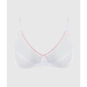 Buy My First Bra Pure Cotton & Lace Bra Single