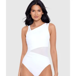 Buy Network Azura Underwire Shaping Swimsuit-White