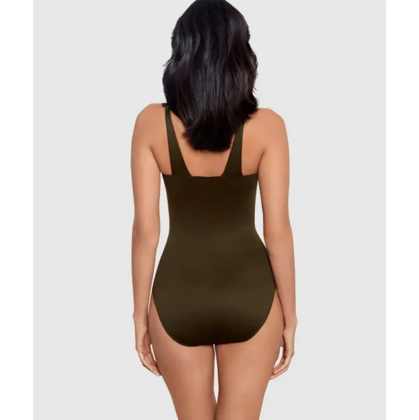 Buy Network Azura Underwire Shaping Swimsuit-Nori