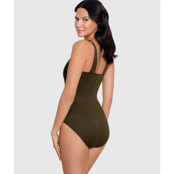 Buy Network Azura Underwire Shaping Swimsuit-Nori