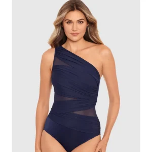 Buy Network Jena One Shoulder Shaping Swimsuit