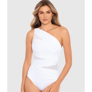 Buy Network Jena One Shoulder Shaping Swimsuit