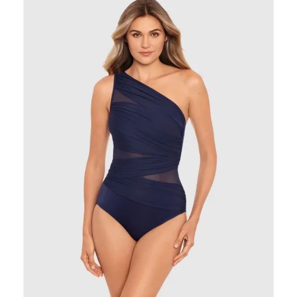 Buy Network Jena One Shoulder Shaping Swimsuit