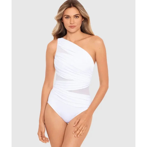 Buy Network Jena One Shoulder Shaping Swimsuit