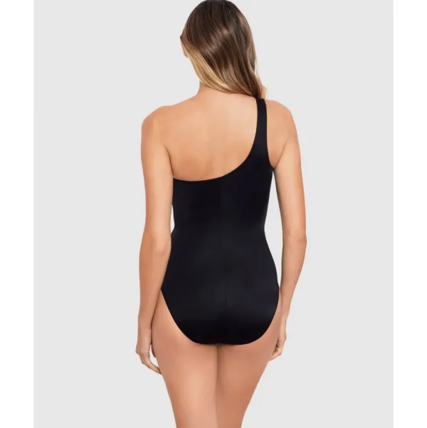 Buy Network Minx Underwired One Shoulder Shaping Swimsuit