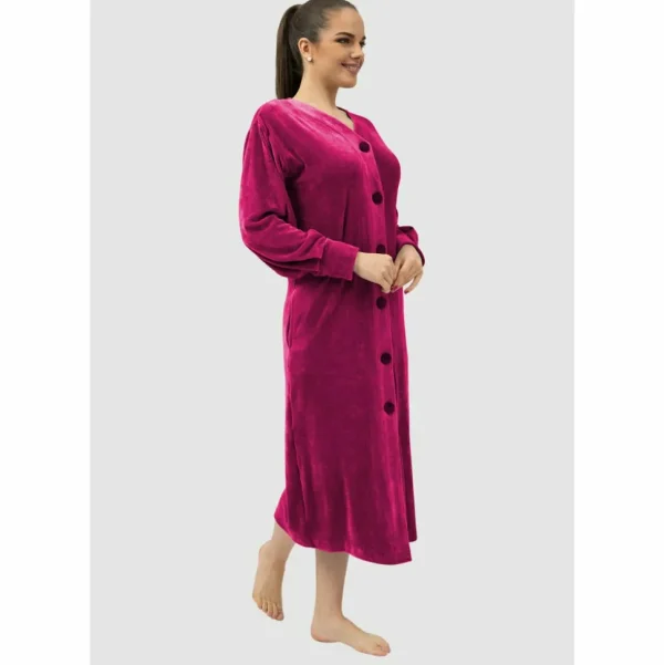 Buy Newport Button Up Modal & Cotton Robe