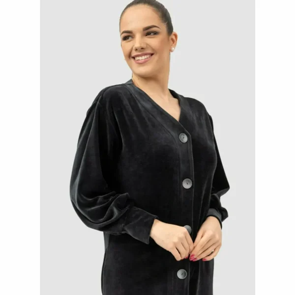 Buy Newport Button Up Modal & Cotton Robe