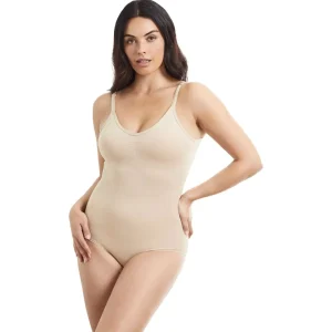 Buy No Side Show Foam Cup Shaping Bodysuit-Warm Beige