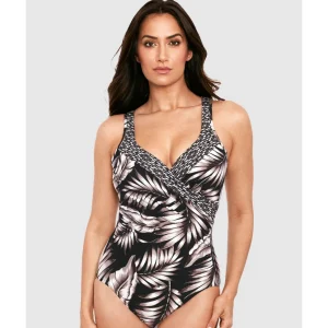 Buy Oasis It's a Wrap Underwired Tummy Control Swimsuit