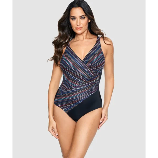 Buy Oceanus One Piece V Neck Shaping Swimsuit