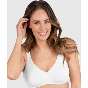 Buy Padded Strap Double Moulded Cotton Sports Bra