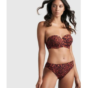 Buy Panthera Leopard Print Strapless Bikini Top