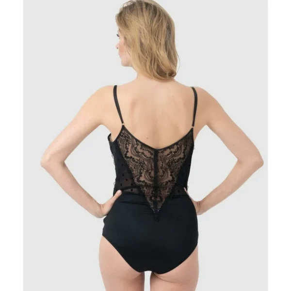 Buy Patchwork Lace Bodysuit