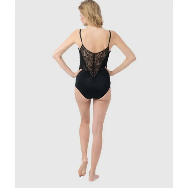 Buy Patchwork Lace Bodysuit