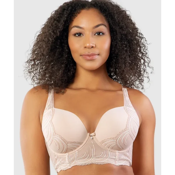 Buy Pearl Underwired Longline Plunge Bra