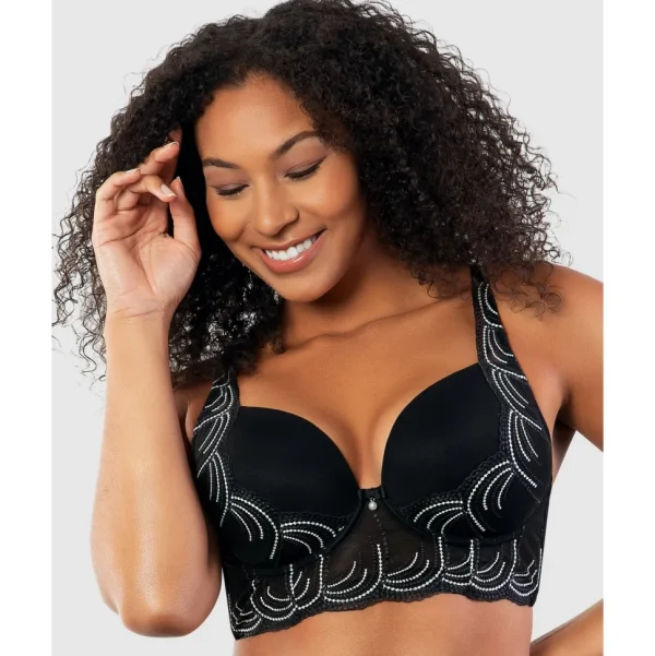 Buy Pearl Underwired Longline Plunge Bra