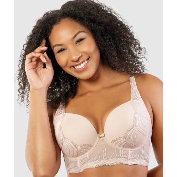 Buy Pearl Underwired Longline Plunge Bra