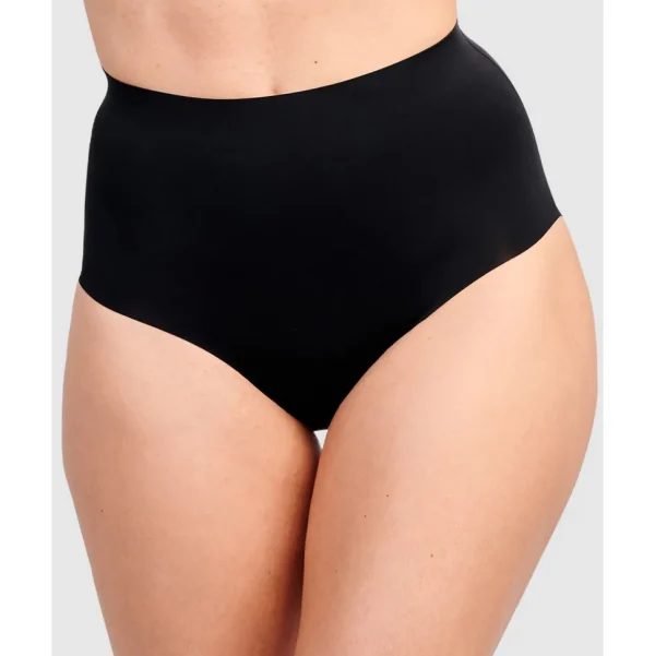 Buy Perfect Touch Seamless High Waist Shaping Brief-Black