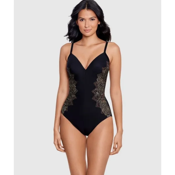 Buy Petal Pusher Temptation Underwired Low Back Shaping Swimsuit