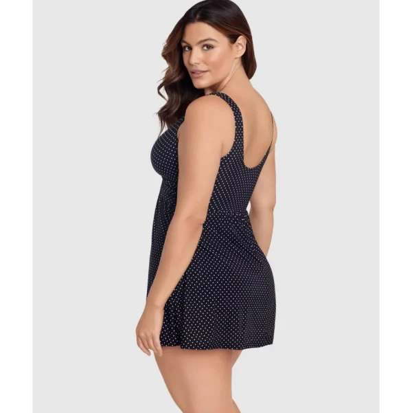 Buy Pin Point Marais Short Shaping Swimdress PLUS