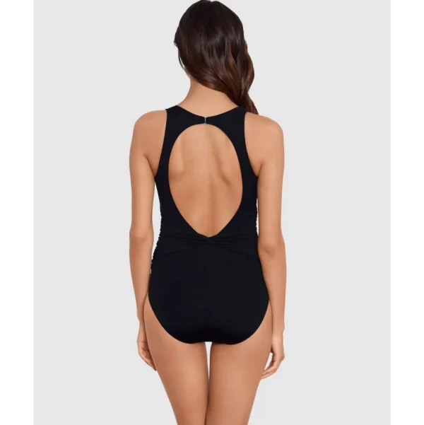 Buy Plot Twist Valerie One Piece Shaping Swimsuit-Black