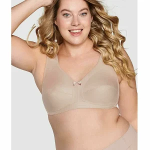 Buy Plus Size Wide Strap Full Coverage Cotton Bra